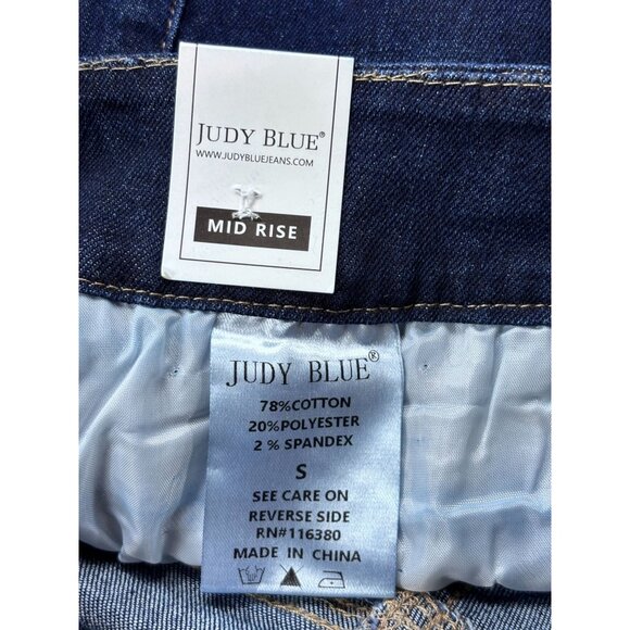 Judy Blue Mid Rise Stretch Denim Jeans Size S - Picture 11 of 12